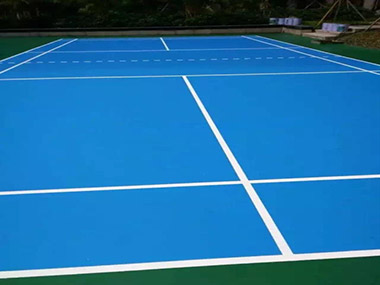 丙烯酸羽毛球場——廣東汕尾一號球館完工！