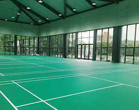 pvc羽毛球場